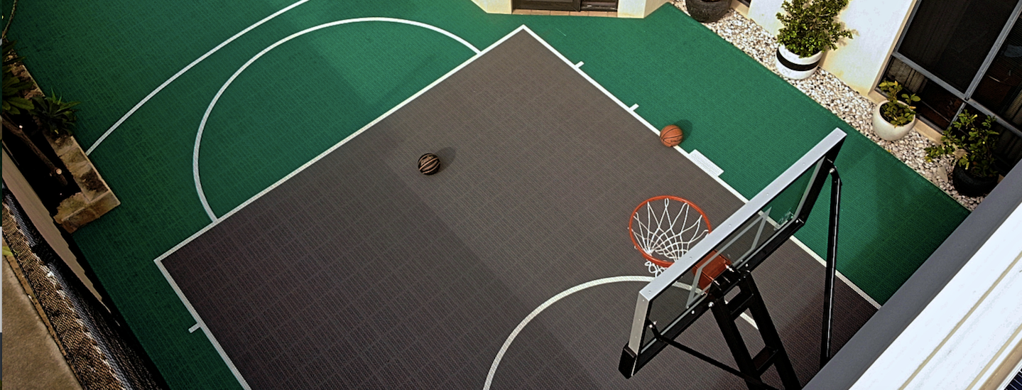 Sports Court Floor Tiling