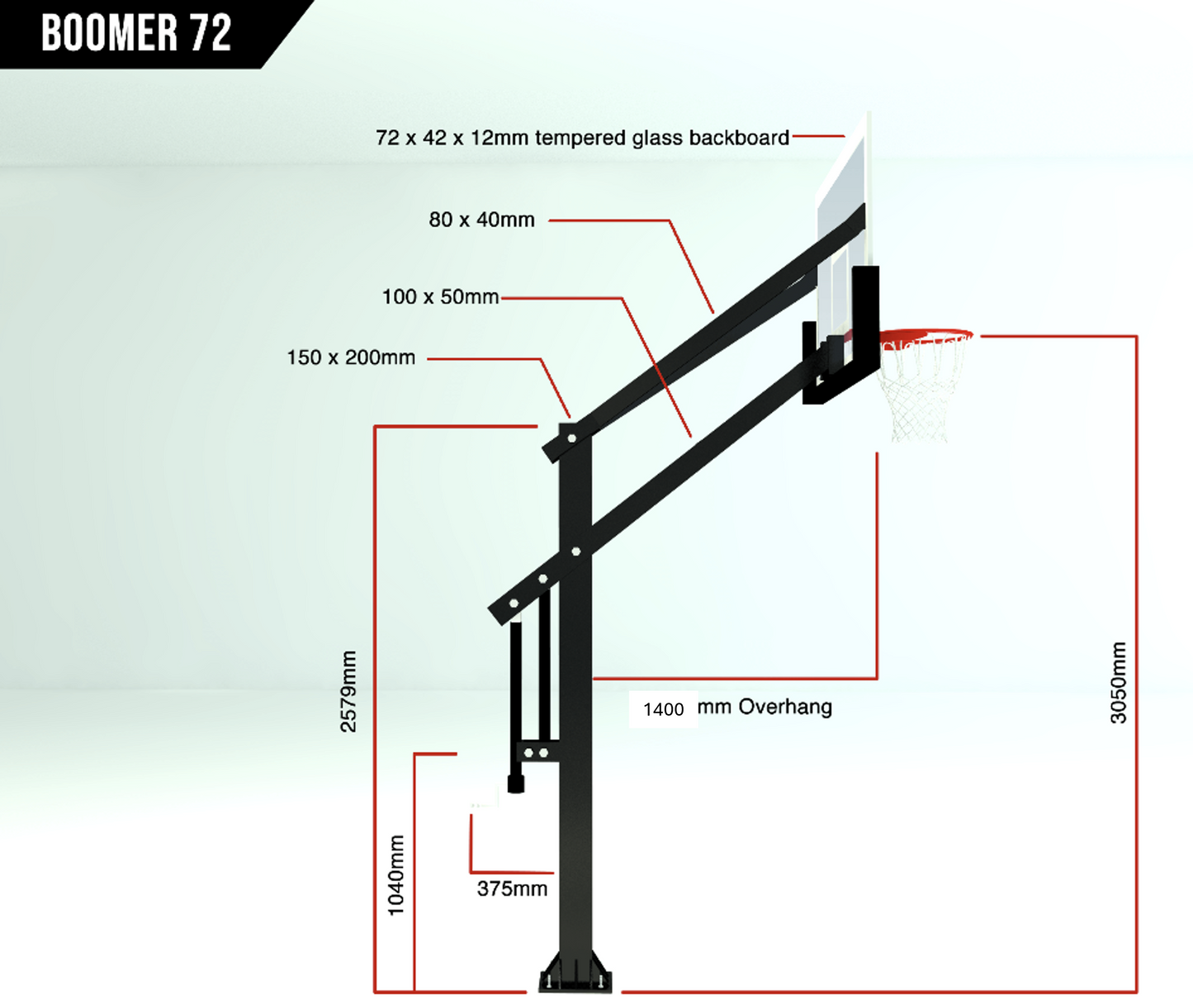 The Boomer 72″