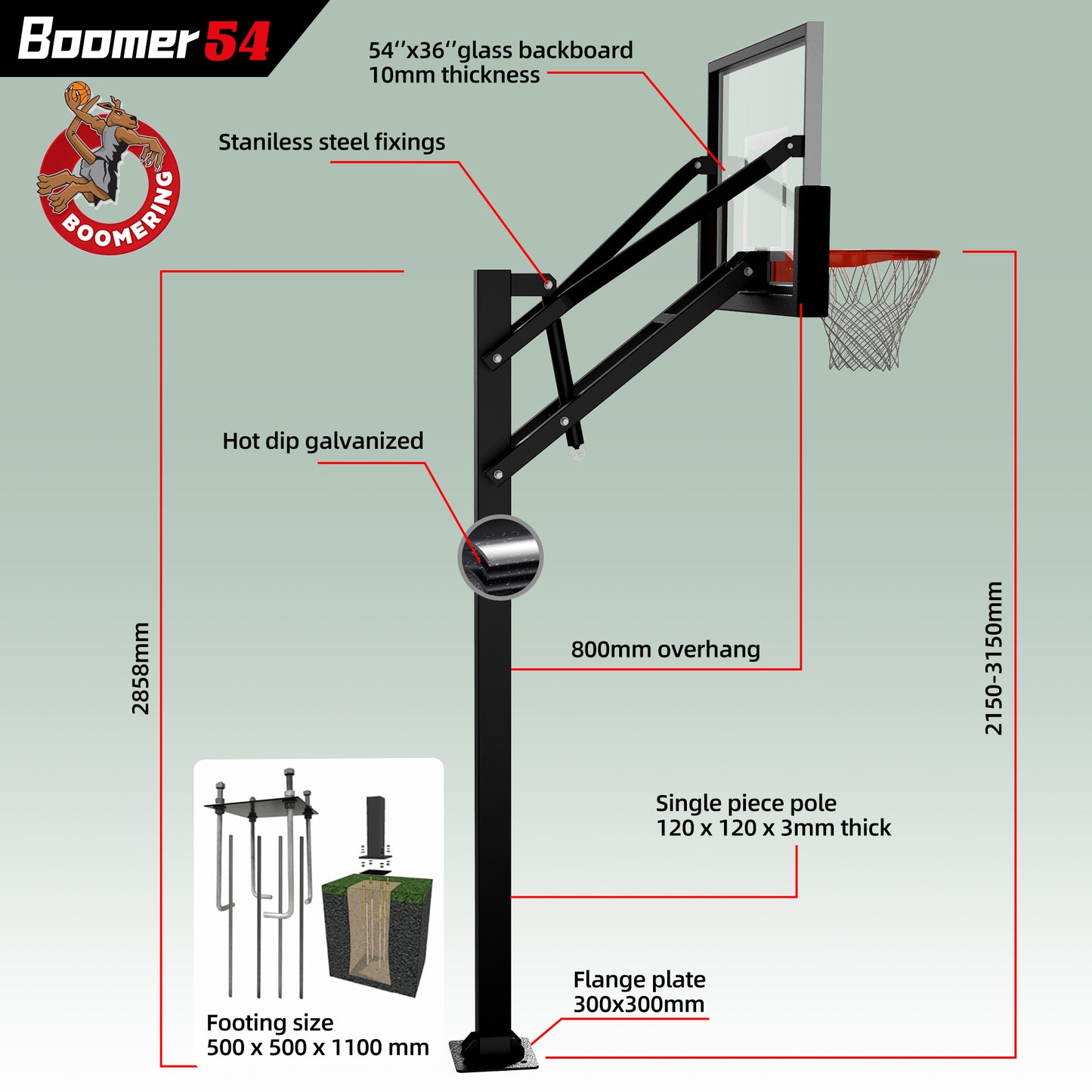 Boomer 54" (front wind)